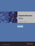 Proteome Discoverer 1.4 User Guide Version A