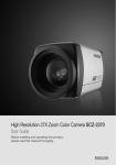 High Resolution 37X Zoom Color Camera SCZ