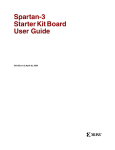 Xilinx UG130 Spartan-3 Starter Kit Board User Guide