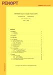 PENNON User's Guide (Version 0.9)