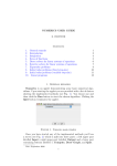 NUMERICS USER GUIDE Contents 1. General remarks 1 2