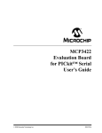 MCP3422 Evaluation Board for PICkit™ Serial User's Guide