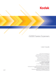 A-61670, User's Guide for the Kodak i5000 Series Scanners