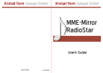 User's Guide - Kristall Form Spiegel GmbH