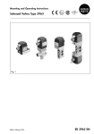 Mounting and Operating Instructions EB 3963