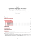 Significance analysis of Microarrays: User guide and technical