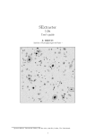 E&pound;t&sect;acto&sect; User's guide E. BERTIN Institut d'Astrophysique de Paris