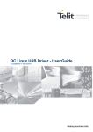 QC Linux Driver User Guide