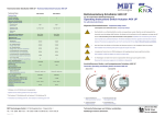 Betriebsanleitung Schaltaktor AKK UP Operating Instructions