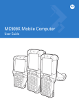 MC909X User Guide [English] (P/N 72E-72215