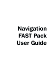 Navigation FAST Pack User Guide - Application Systems Heidelberg