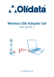 Wireless USB Adapter Kit - User Guide