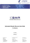 Automated Disaster Recovery User Guide