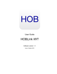HOBLink iWT 1.1 User Guide