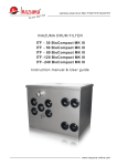 INAZUMA DRUM FILTER Instruction manual & User guide ITF