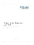 Avigilon Control Center Client User Guide