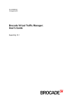 Brocade Virtual Traffic Manager: User's Guide, 10.1