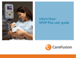 Infant Flow® SiPAP Plus user guide