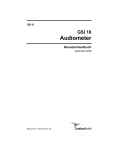 1718-0104 Rev 00 - GSI 18 Audiometer User Guide - 09-02