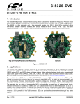 Si5328-EVB User's Guide