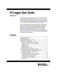 VI Logger User Guide - National Instruments