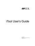 iTool User's Guide - Exelis Visual Information Solutions