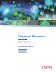 Compound Discoverer 1.0 User Guide Version A