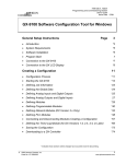 GX-9100 Software Configuration Tool for Windows User's Guide