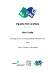 Pipeline Pilot Interface User Guide
