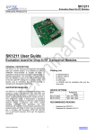 SK1211 User Guide - Anylink Systems AG