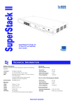 SuperStack II Hub 10 12 Port TP User Guide