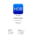 HOBLink Mobile User Guide