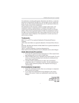 Motherboard User's Guide Trademarks Static Electricity
