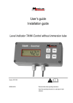 User's guide Installation guide
