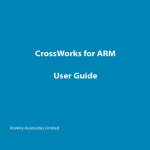 CrossWorks for ARM User Guide