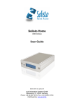 User Guide Solisto.Home v20090422