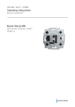 Operating Instructions Busch-Dimmer&reg; Busch - Busch