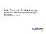 Zehn Tipps zum Troubleshooting