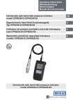 Operating instructions Betriebsanleitung Mode d'emploi Manual de