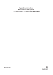 Operating instructions Non-contact safety system CES-A-UEA-02B
