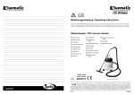 Bedienungsanleitung / Operating instructions