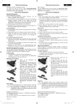 Gebrauchsanleitung Operating Instructions - maxx