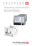 Operating Instructions - ACS-CONTROL