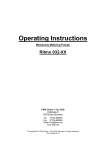 Operating Instructions - Fink Chem+Tec GmbH & Co. KG
