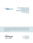 24x7 Monitoring and Troubleshooting Distributed