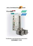 Installation and Operating Instructions ECOVARIO®114 D
