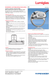 Installation and Operating Instructions