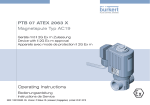 Operating Instructions PTB 07 ATEX 2063 X Magnetspule