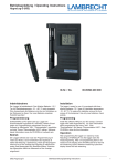 Betriebsanleitung / Operating Instructions