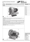 G-SAP G-Series Operating Instructions